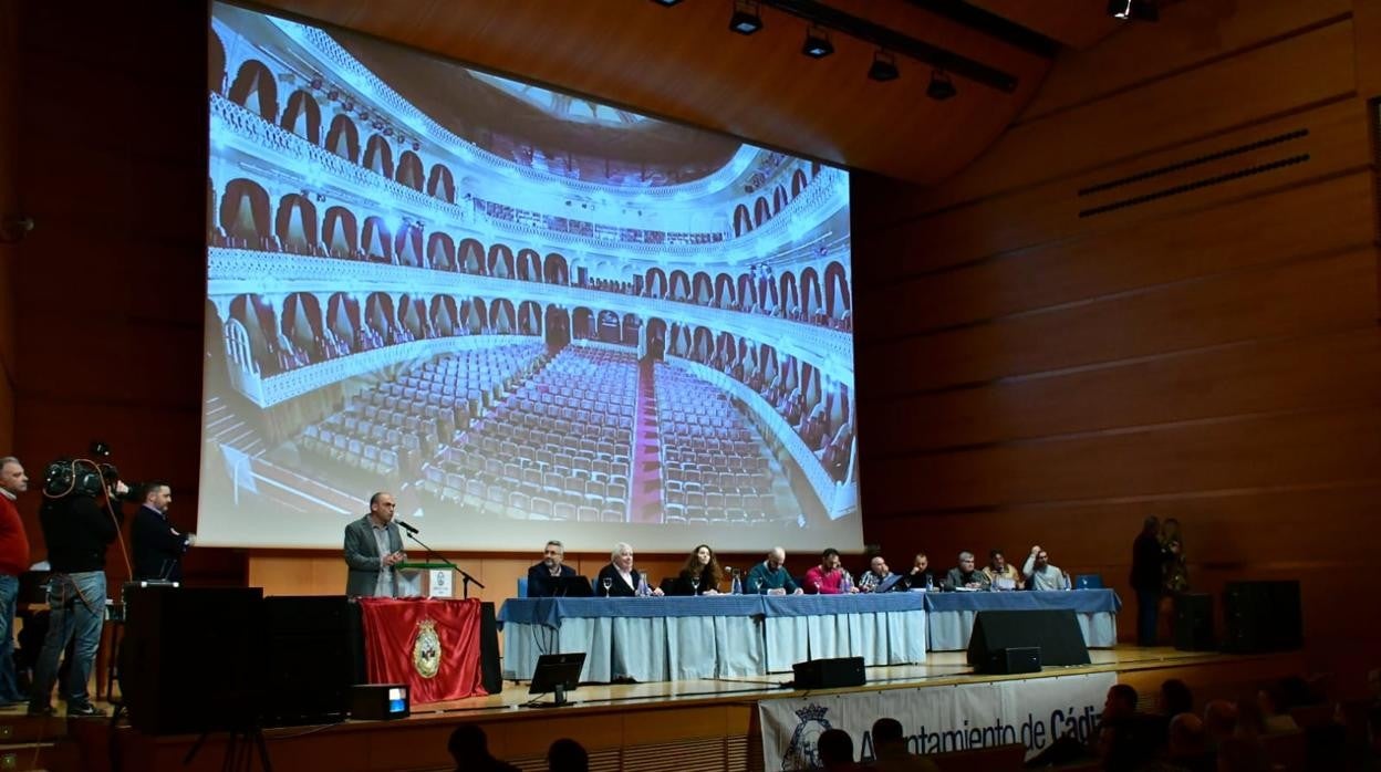 Sorteo del COAC 2022 en el Teatro Falla