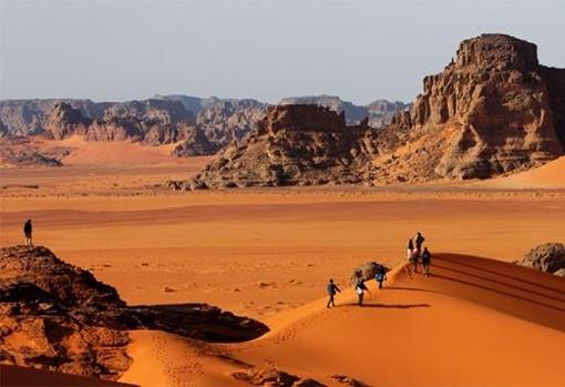 Parque Nacional Tassili n’Ajjer, en Argelia