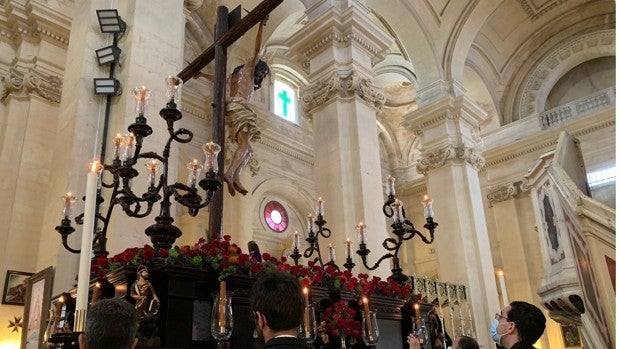 La lluvia priva a Chiclana de la jornada de Lunes Santo