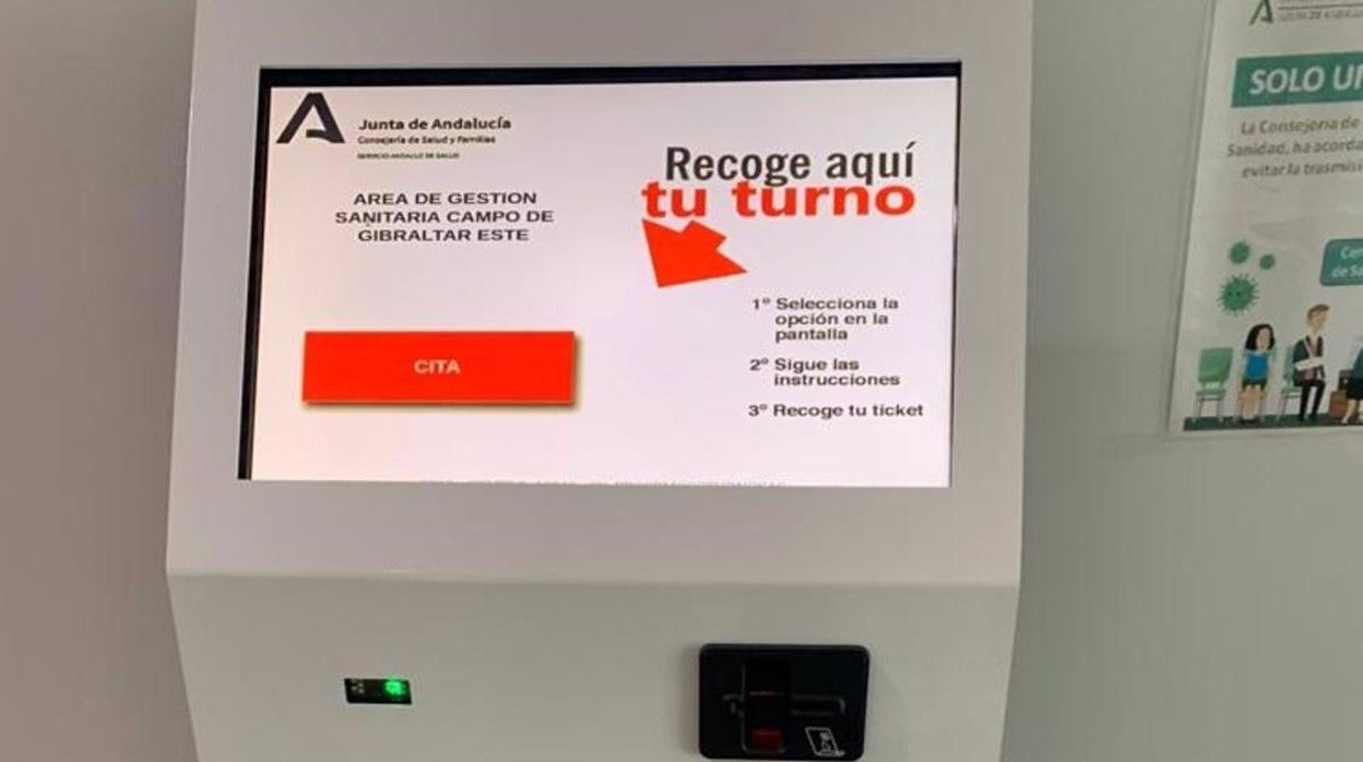 'Turnómetro' en El Hospital De La Línea.