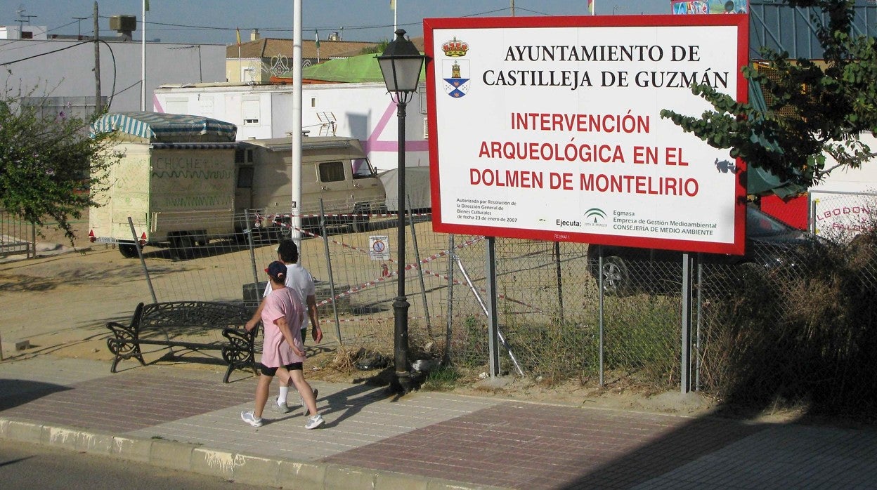 Entre los años 2007 y 2010 ya se realizó una intervención en el Dolmen de Montelirio