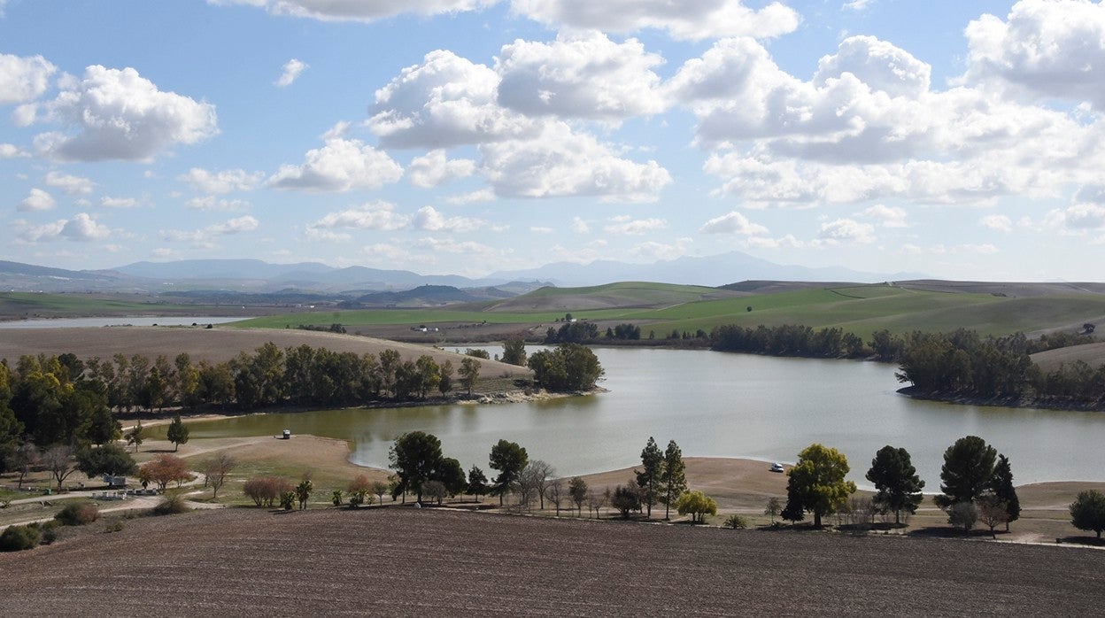 Pantano de la Torre del Águila, ubicado cerca de Utrera