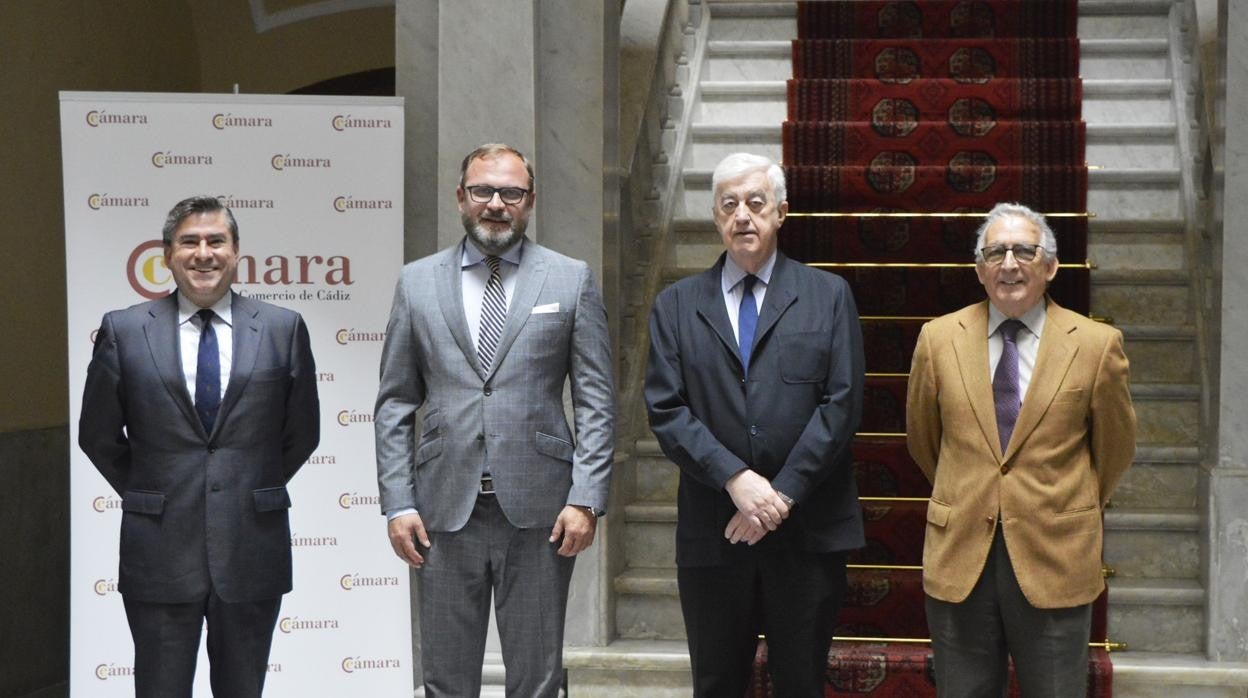 El Cónsul General de Rumanía en Sevilla se reúne con el Presidente de la Cámara de Comercio de Cádiz