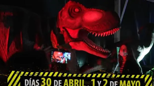 Dinosaurs Tour, la mayor exposición de dinosauriosanimatrónicos, llega a Jerez