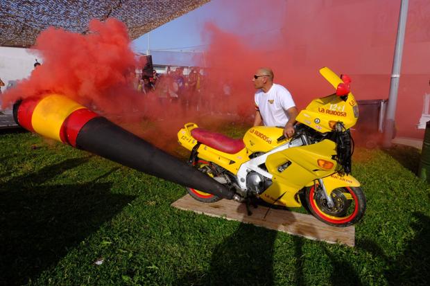 Vídeo: Así suena la Honda CBR, la moto más ruidosa de España