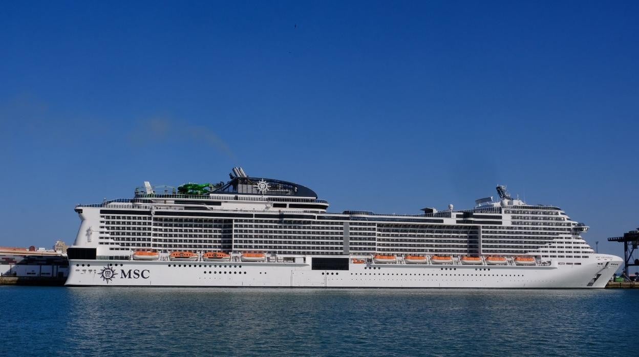 El MSC Orchestra realizará una escala semanal en Cádiz a partir del verano.