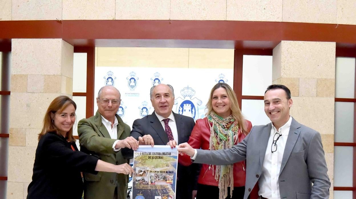 Presentación de la actividad organizada por la Asociación de Militaria de Algeciras