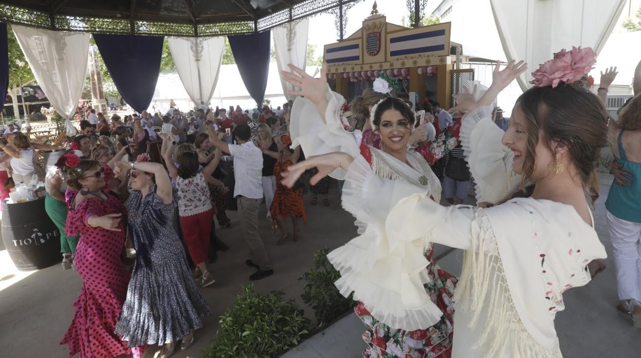 Gran ambiente este lunes en Jerez