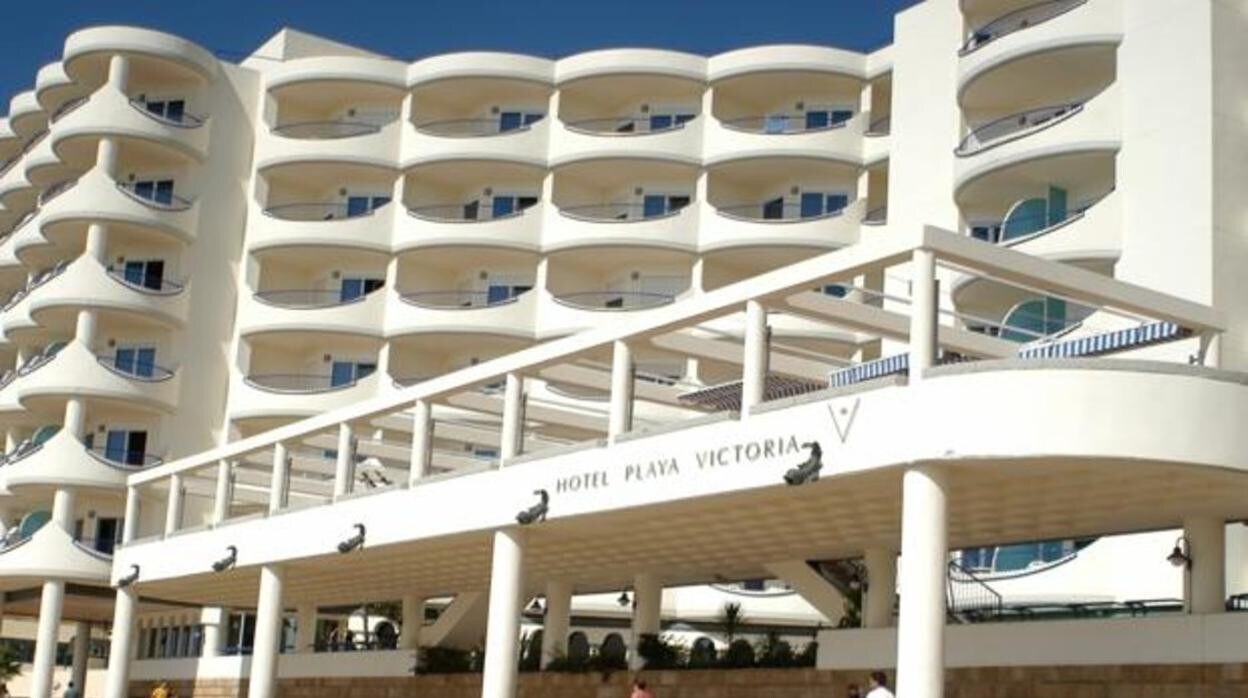 Hotel Playa Victoria de Cádiz.