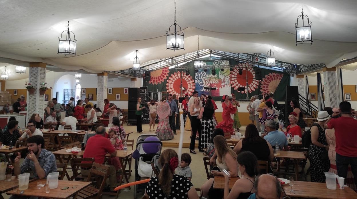 Mucha afluencia el domingo de Feria en EL Puerto.