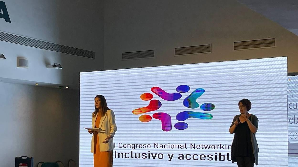 Una de las intervenciones del Congreso Nacional Networking Inclusivo y Accesible.