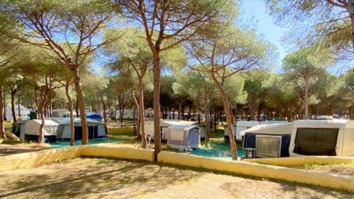 Cinco campings a pie de playa en Cádiz