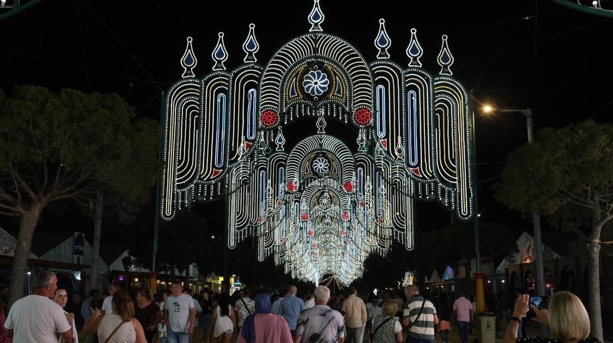 La Feria de Chiclana comenzó este miércoles.