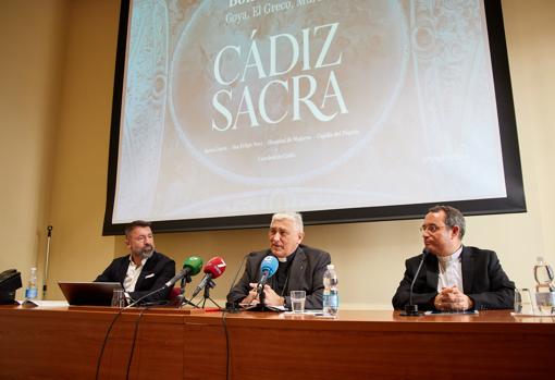 Momento de la presentación de Cádiz Sacra