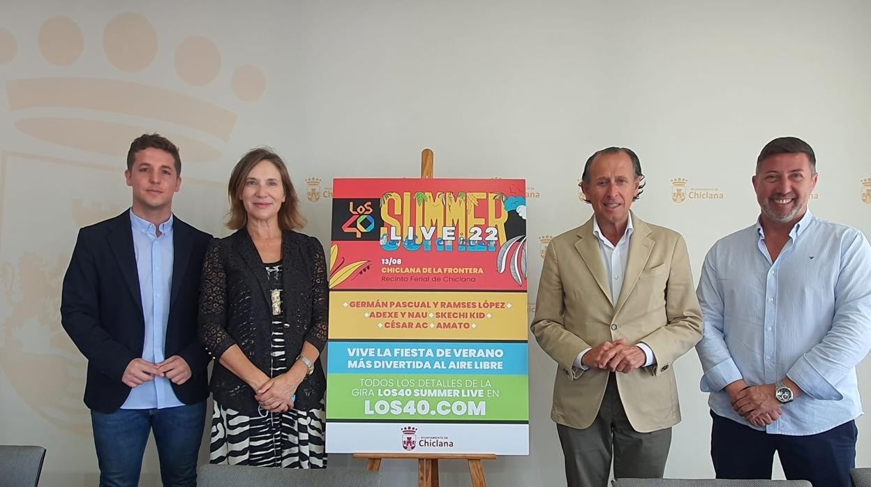 Presentación del concierto 'Los 40 Summer Live 2022'.