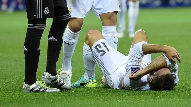 Lesión de Carvajal, que se marcha llorando del campo