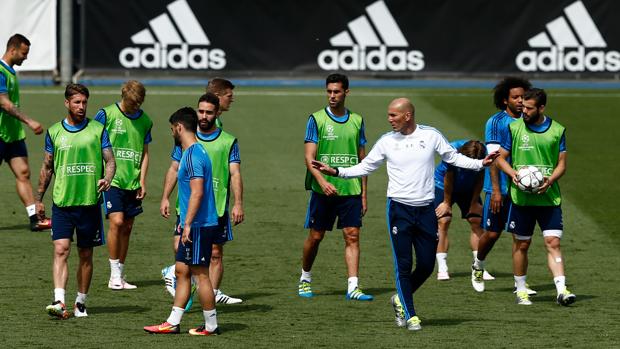 Zidane comienza a despachar