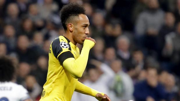 Aubameyang: «Le prometí a mi abuelo que jugaría en el Real Madrid»