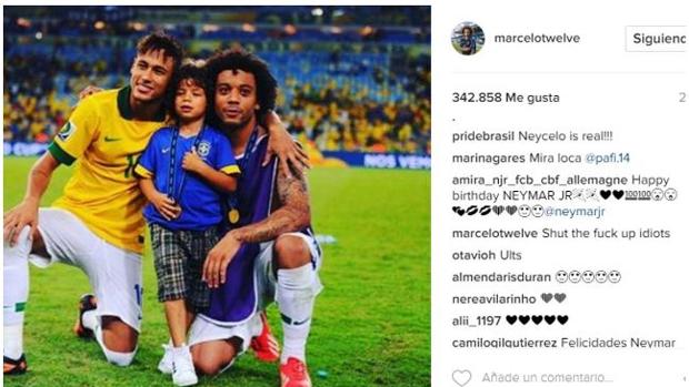 El «calentón» de Marcelo a cuenta de los cumpleaños de Neymar y Cristiano