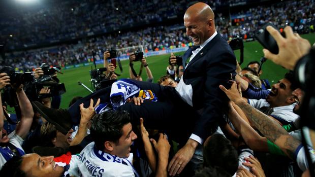 Zidane: «Es el mayor éxito de mi carrera»