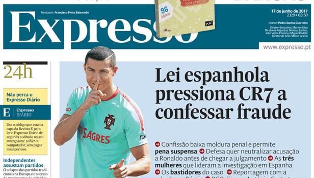 Campaña en Portugal en defensa de Cristiano