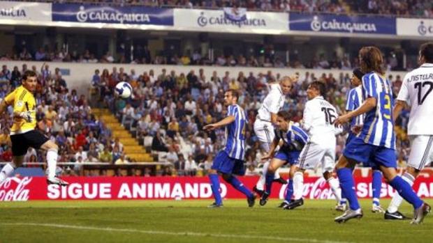 Tres veces empezó la Liga el Real Madrid en Riazor y nunca ganó