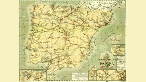 Diez asombrosos mapas para ver España de otra manera