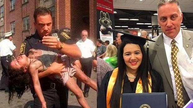 En 1998 le salvó la vida. En 2016 ha sido un orgulloso asistente a su graduación