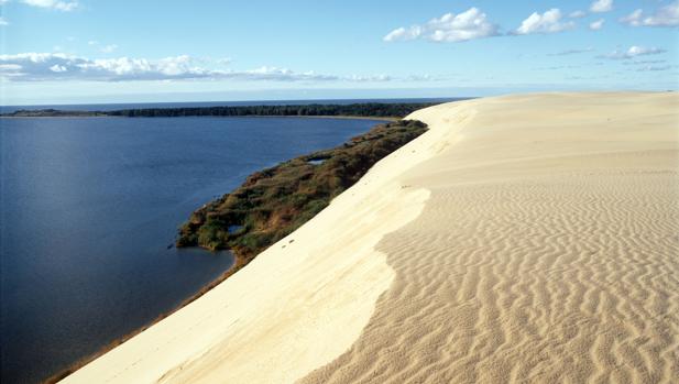 Playa de la localidad lituana de Neringa