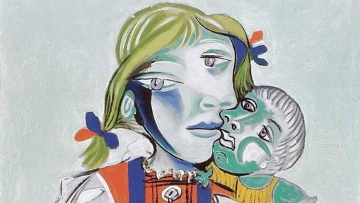 «Maya con muñeca» de Pablo Picasso