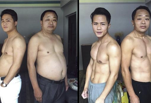 La asombrosa transformación de una familia china tras seis meses de entrenamiento