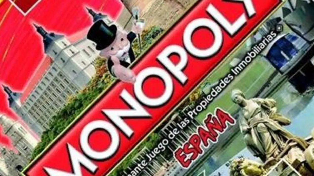 Tablero de la edición de Monopoly España de 2017