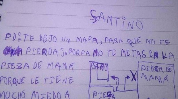 La emotiva carta al Ratoncito Pérez de un niño que perdió su diente