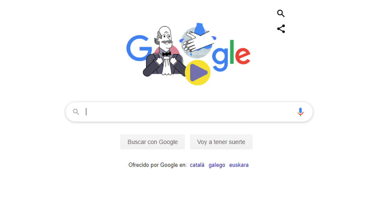 Google recuerda cómo hay que lavarse las manos en medio de la crisis del coronavirus