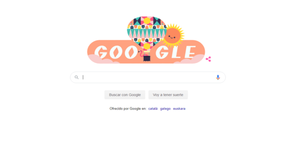 Google le dedica un «doodle» al comienzo del verano