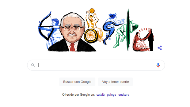 Google dedica uno de sus 'doodles' a Ludwig Guttmann