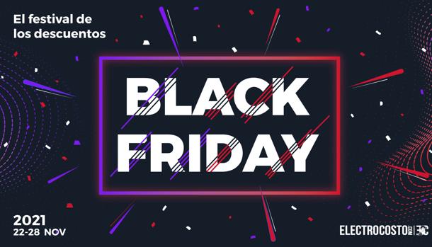 «Black Friday» 2021 en Electrocosto: hasta el 50%, desde el 22 al 28 de noviembre