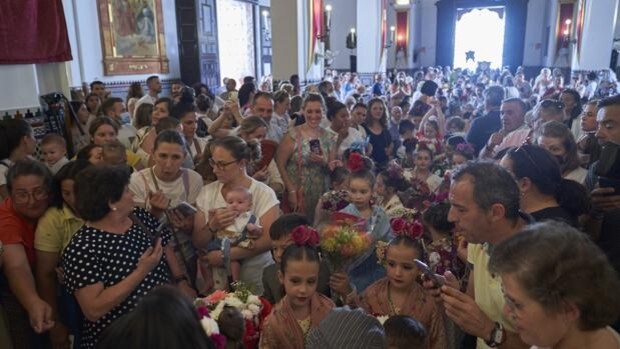 La Virgen del Rocío pasa las últimas horas en la Asunción