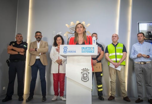 María Villadeamigo, en rueda de prensa