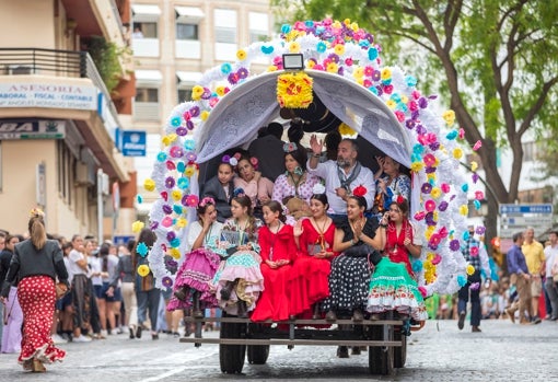 Salida Hermandad del Rocío de Emigrantes en Huelva