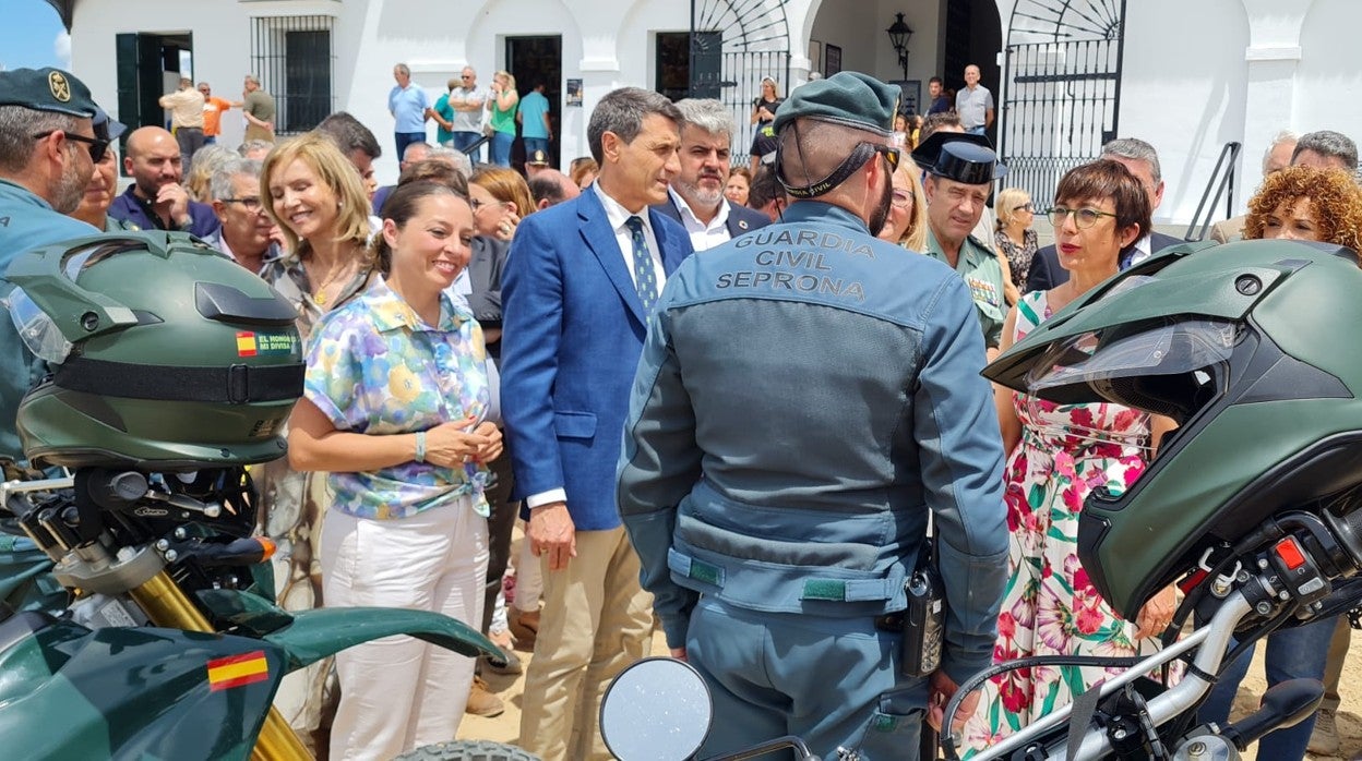 Un momento de la presentación del dispositivo de seguridad Plan Aldea