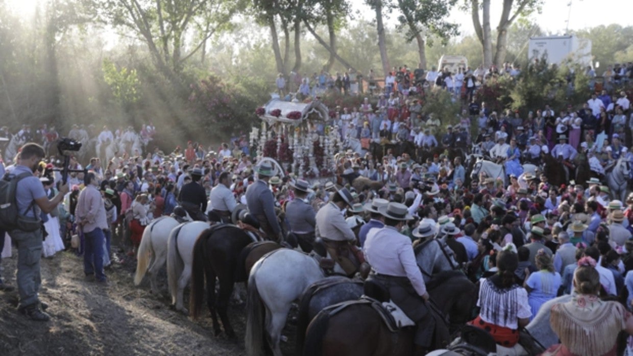 La carreta de Triana en el vado de Quema