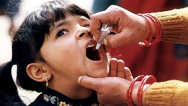Vacunación frente a la polio