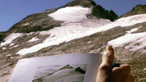 Cambios en el glaciar del Aneto por cuasa del calentamiento global