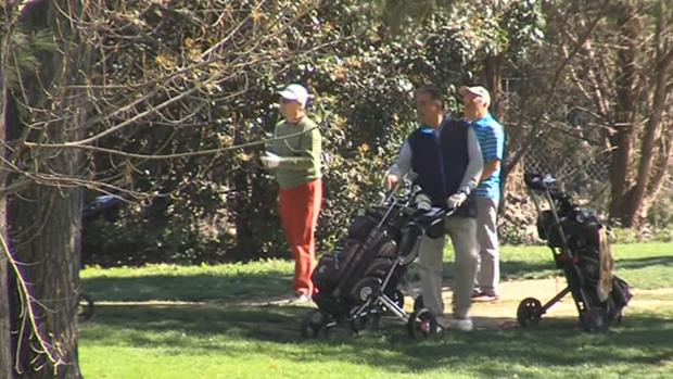 La salud de los golfistas, en televisión