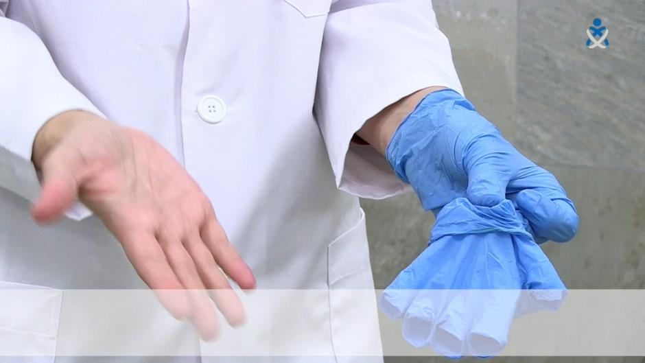 Vídeo: cómo retirar correctamente los guantes sin riesgo de contaminación