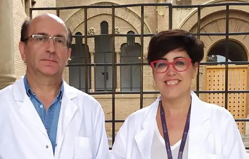 jose Martínez y Cristina Rodríguez, investigadores CIBERCV-CSIC-St Pau.