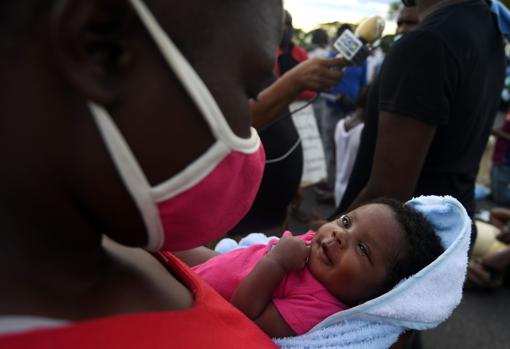 Mujer del Congo, / AFP