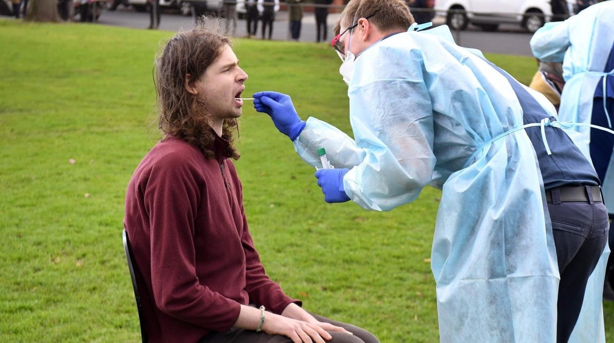 Rastreo de casos en Australia