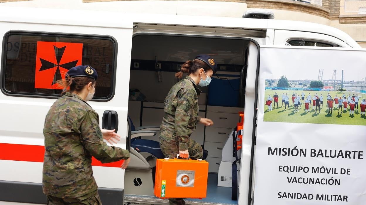 Vacunación militar en España